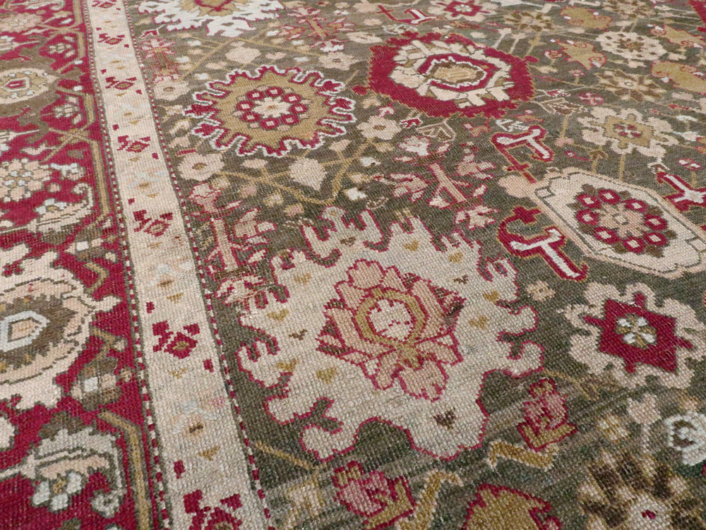 Antique Caucasian Karabagh Gallery Carpet, No.22366 - Staging