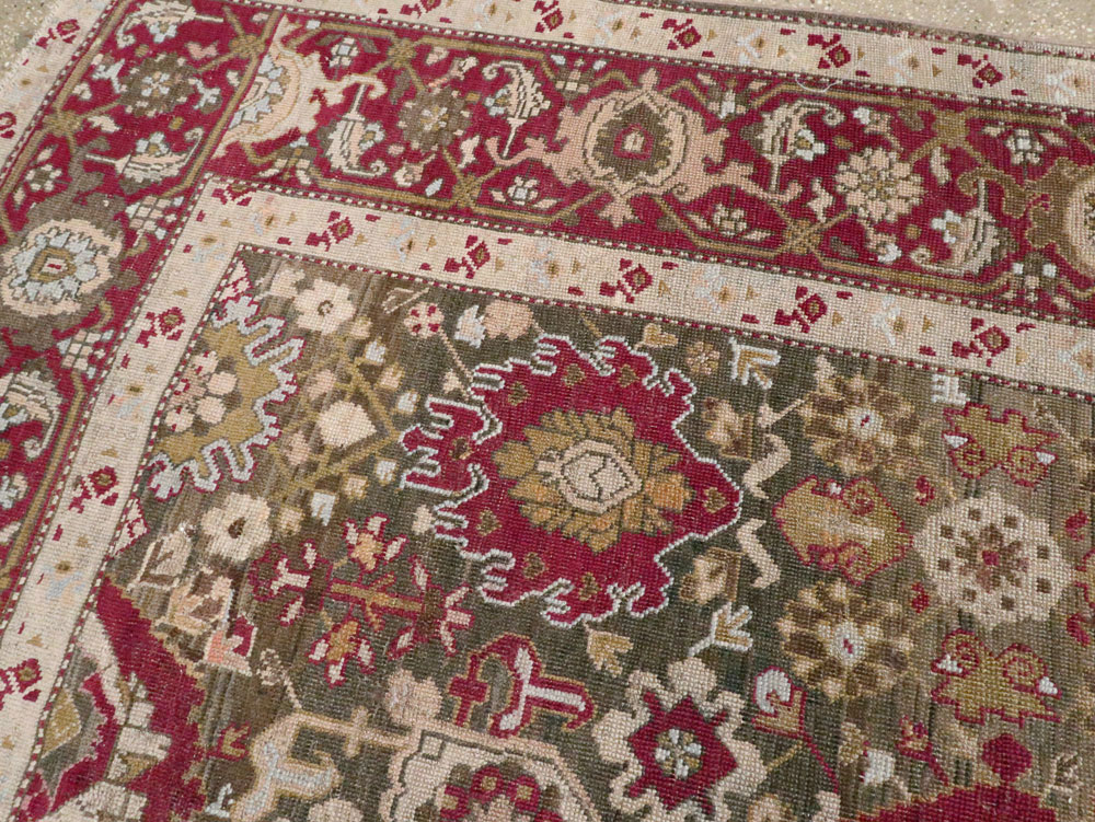 Antique Caucasian Karabagh Gallery Carpet, No.22366 - Staging