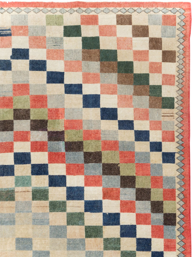 Vintage Turkish Anatolian Carpet, No.22373 - Staging