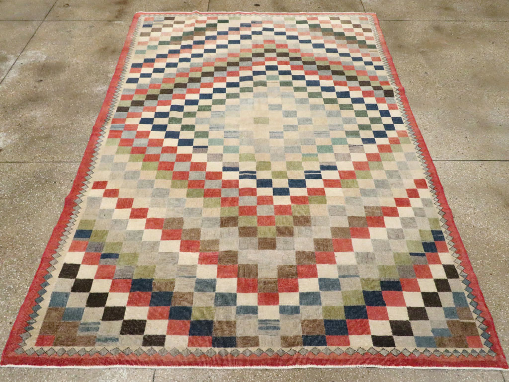 Vintage Turkish Anatolian Carpet, No.22373 - Staging