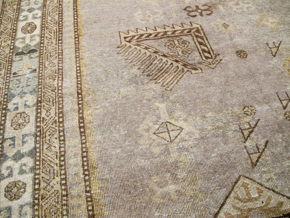 Vintage Persian Tabriz Carpet, No.22376 - Staging