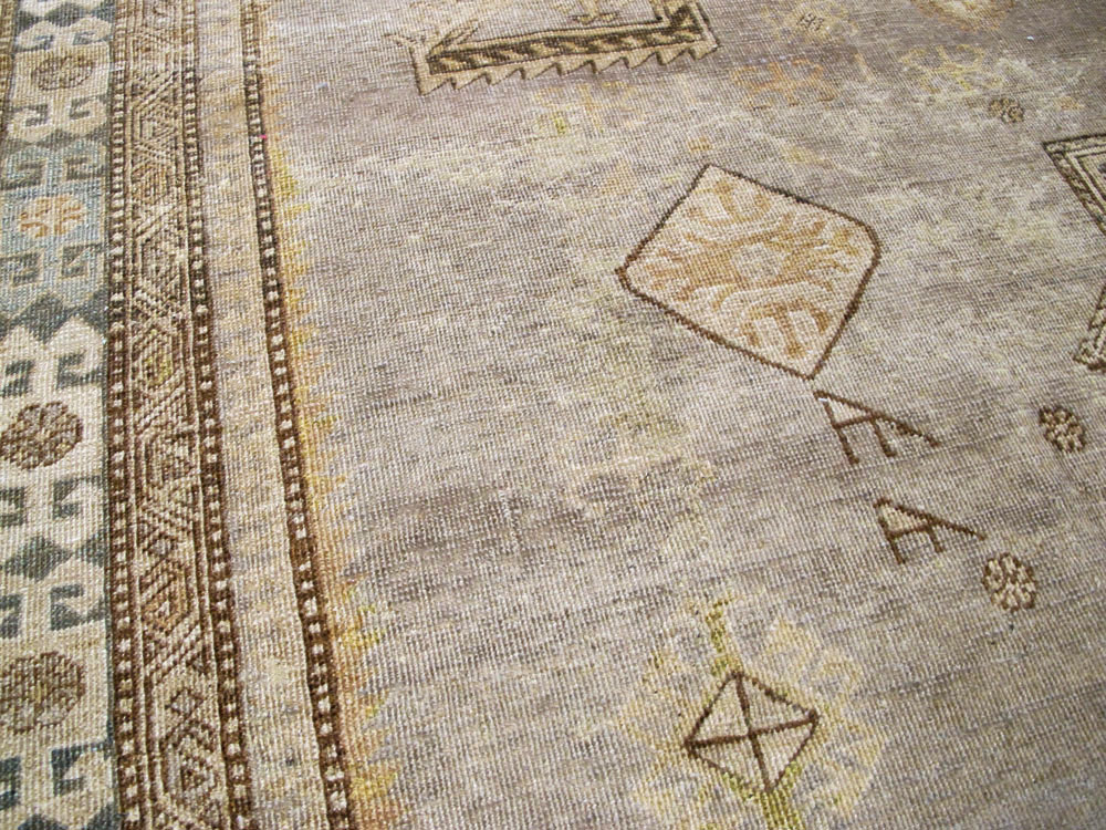 Vintage Persian Tabriz Carpet, No.22376 - Staging