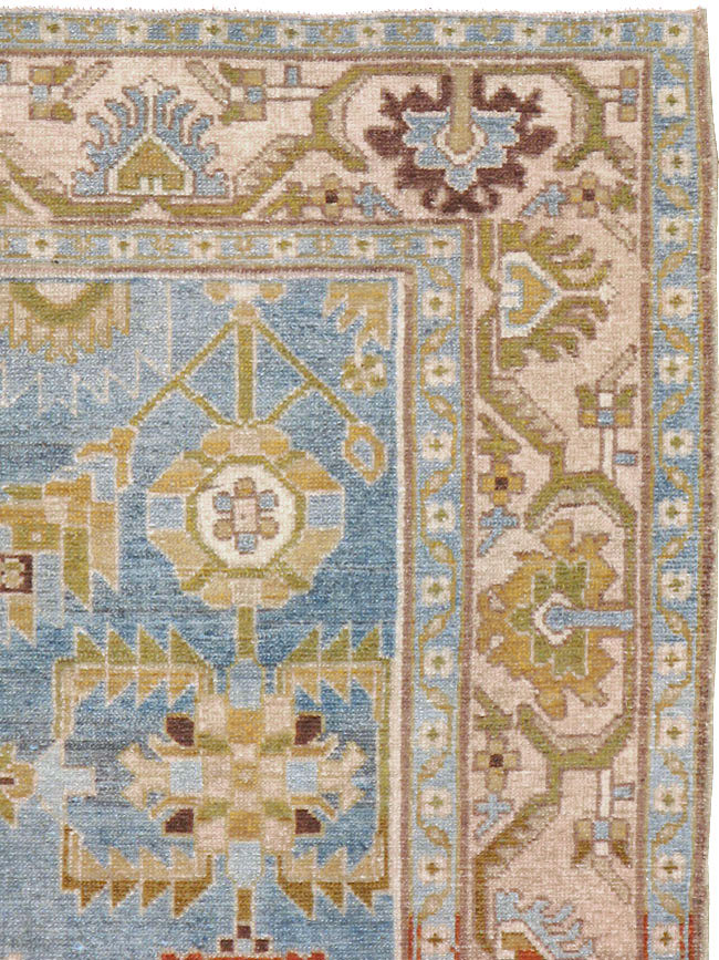 Vintage Persian Malayer Rug, No.22389 - Staging