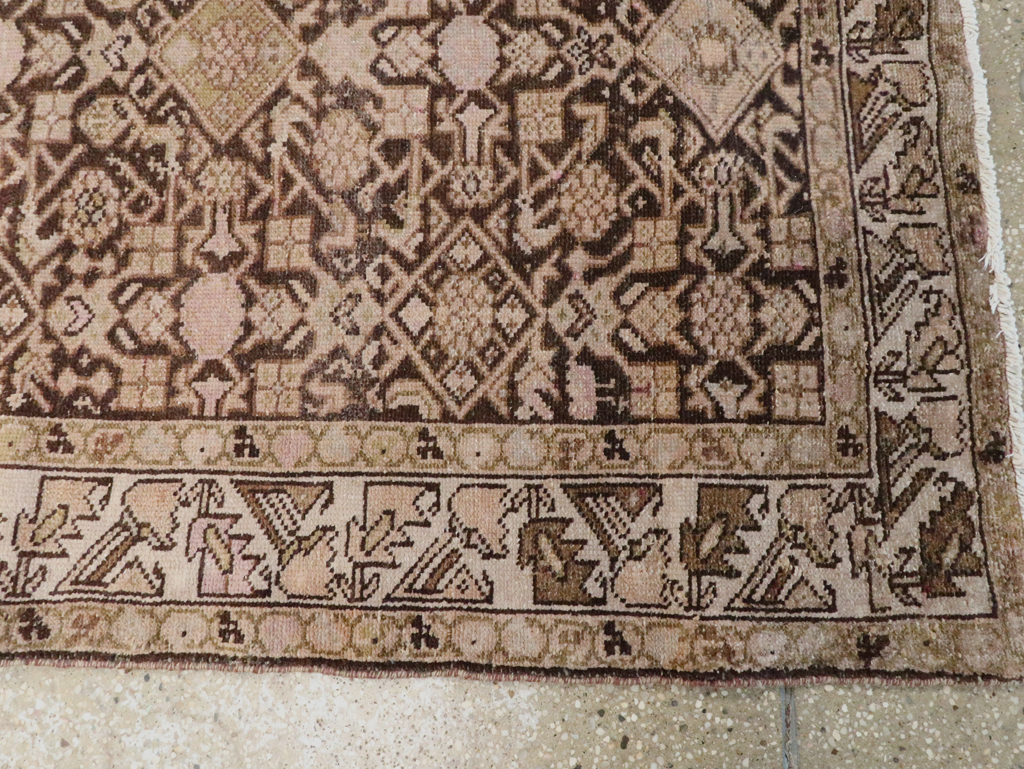 Vintage Persian Malayer Runner, No.22391 - Staging