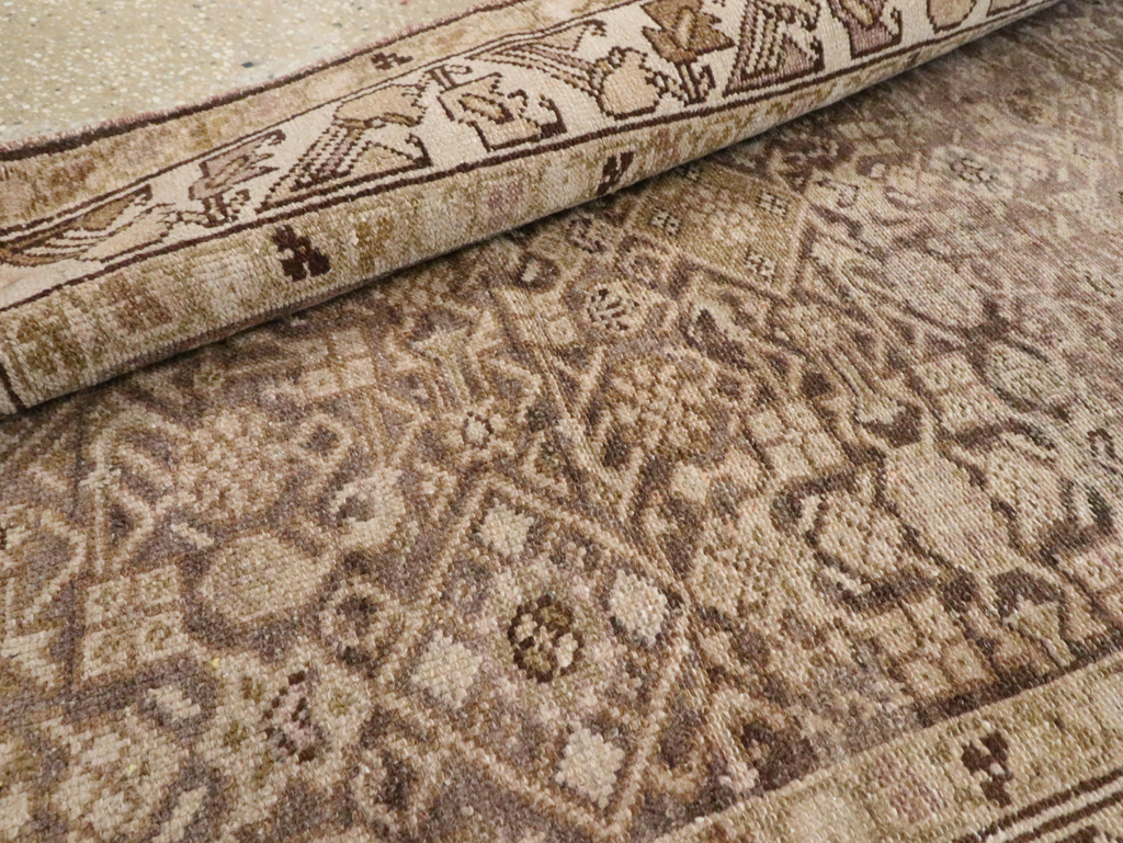 Vintage Persian Malayer Runner, No.22391 - Staging