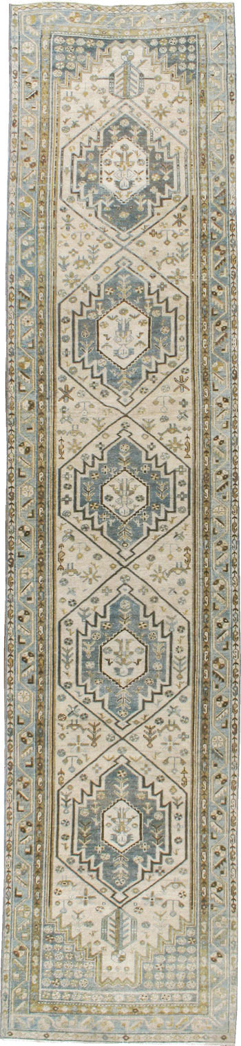 Antique Malayer Runner, No.22394 - Staging