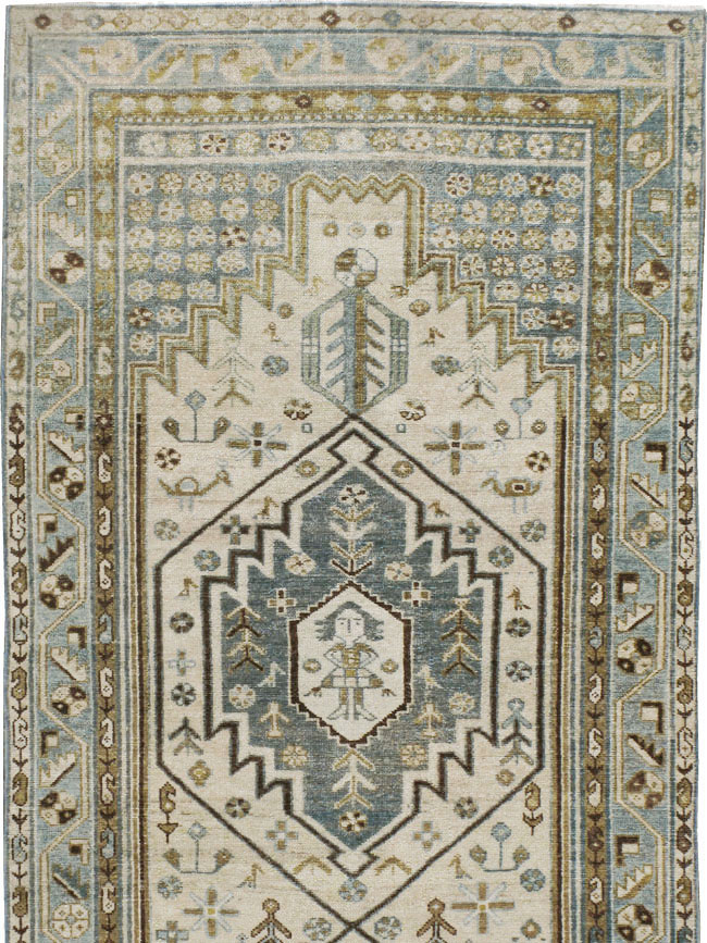 Antique Malayer Runner, No.22394 - Staging