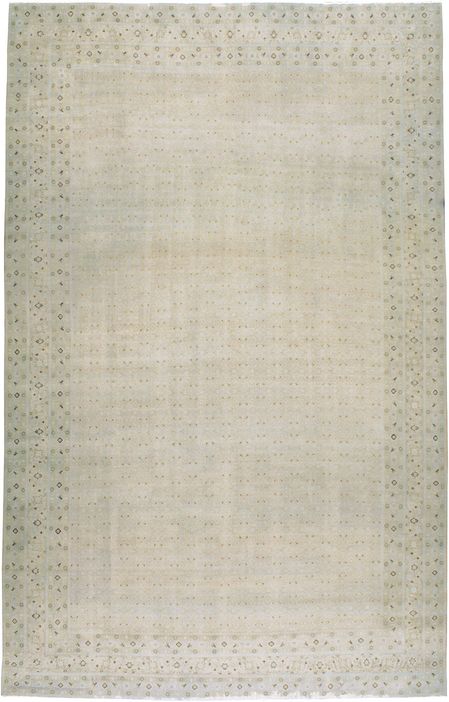 Antique Persian Tabriz Carpet, No.22397 - Staging