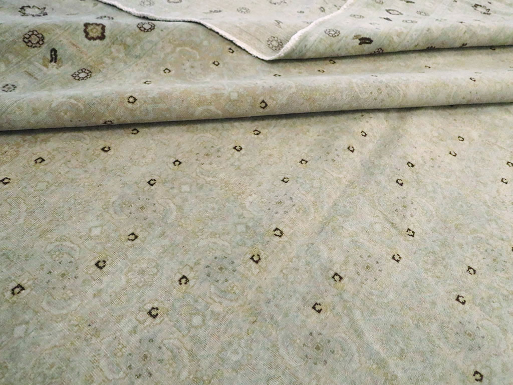 Antique Persian Tabriz Carpet, No.22397 - Staging