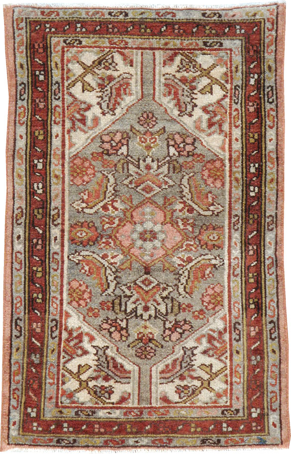 Vintage Persian Malayer Rug, No.22404 - Staging