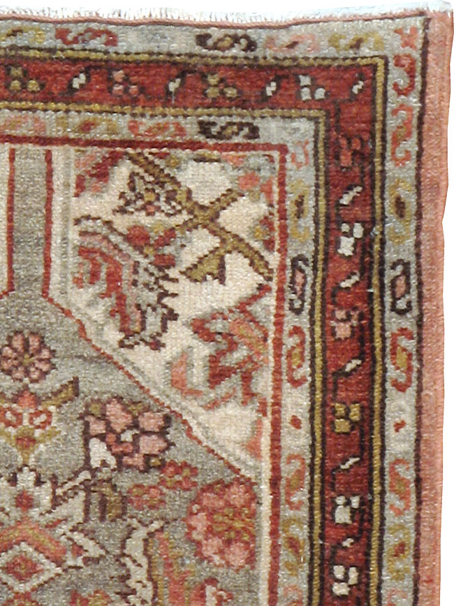 Vintage Persian Malayer Rug, No.22404 - Staging