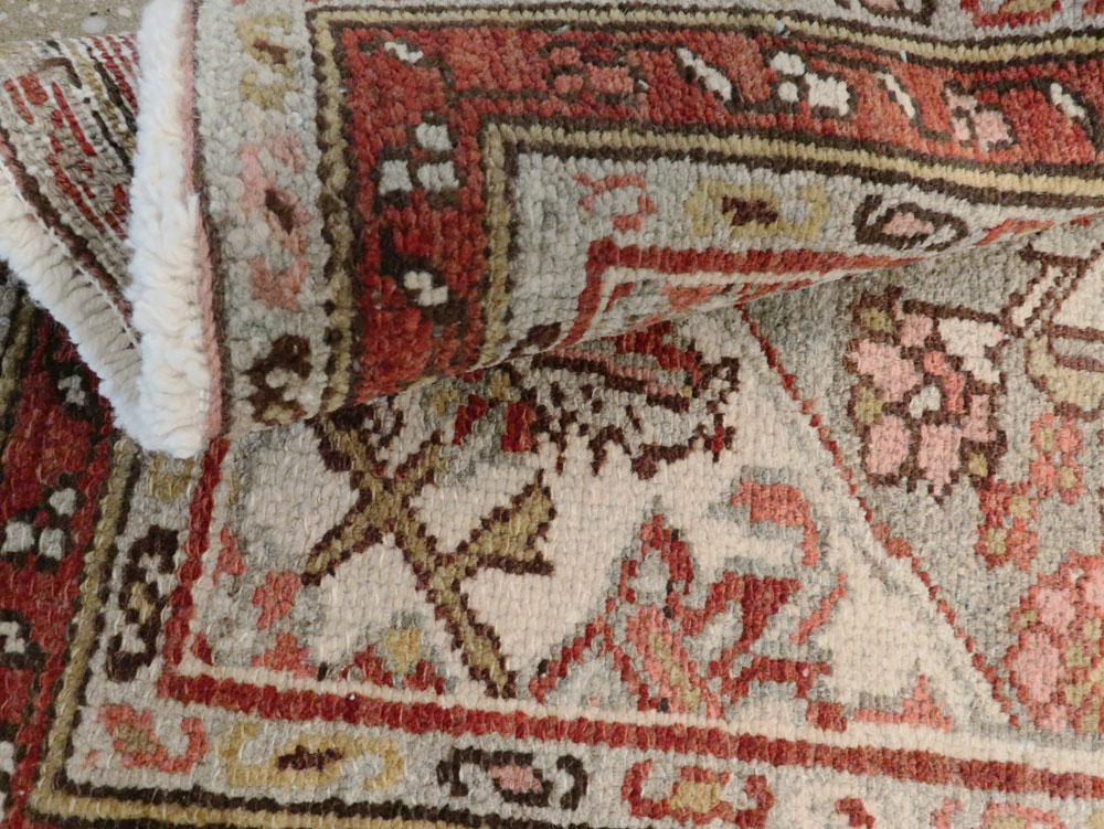 Vintage Persian Malayer Rug, No.22404 - Staging