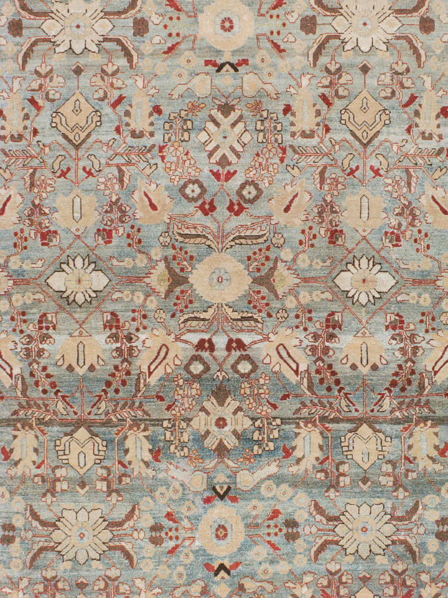 Vintage Persian Malayer Carpet, No.22408 - Staging