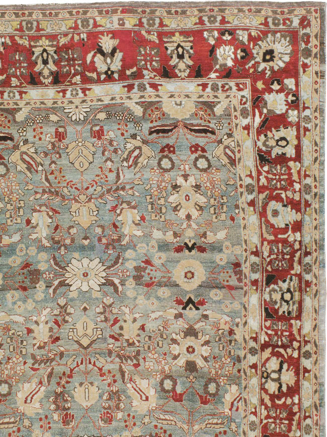 Vintage Persian Malayer Carpet, No.22408 - Staging