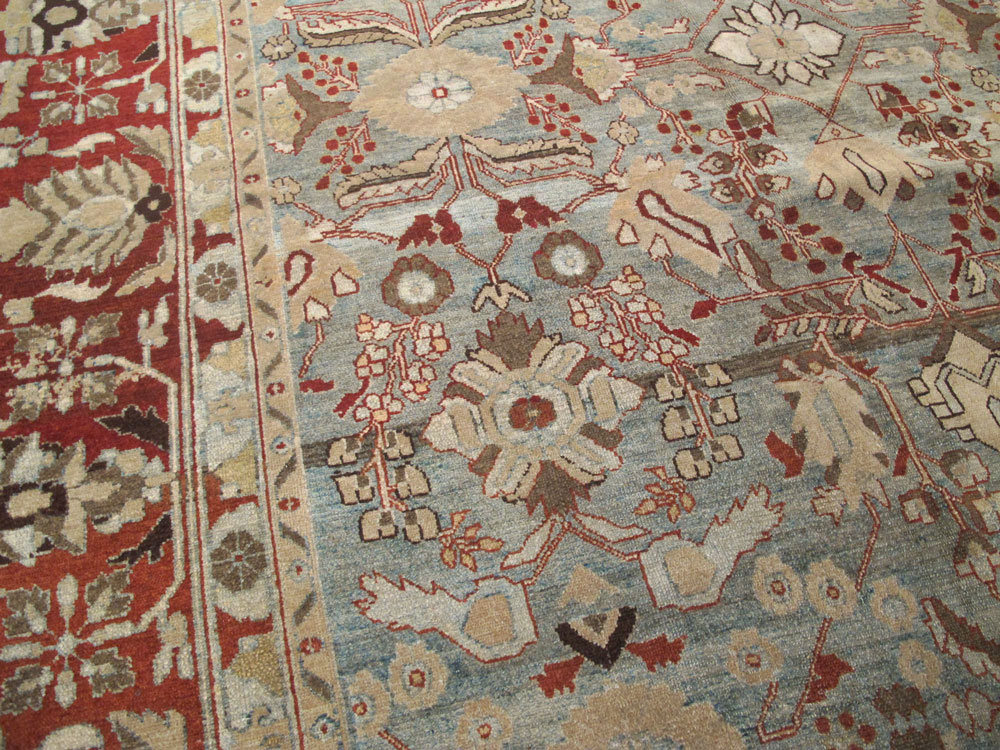 Vintage Persian Malayer Carpet, No.22408 - Staging