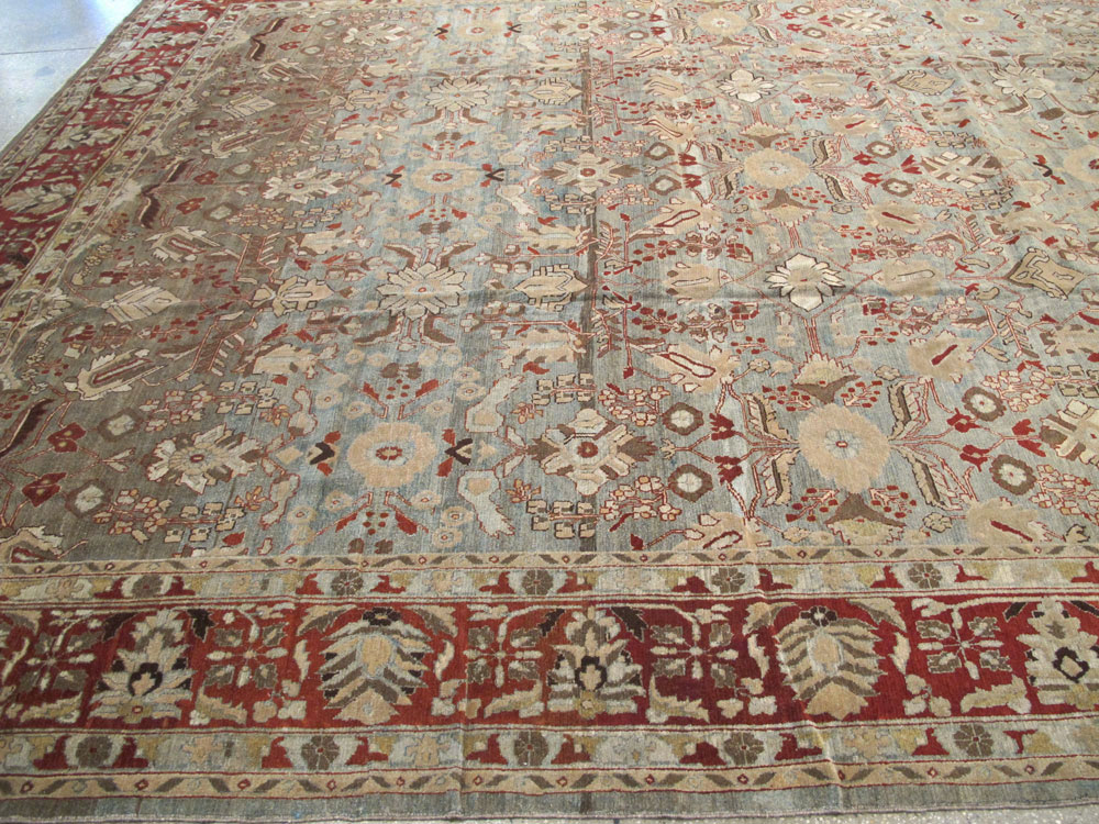 Vintage Persian Malayer Carpet, No.22408 - Staging