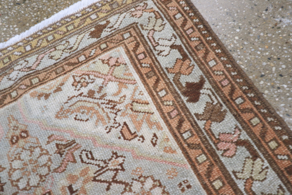 Vintage Persian Malayer Rug, No.22413 - Staging