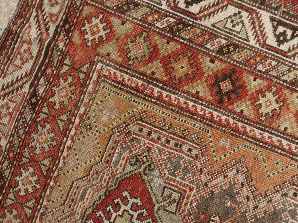 Antique Persian Afshar Rug, No.22414 - Staging
