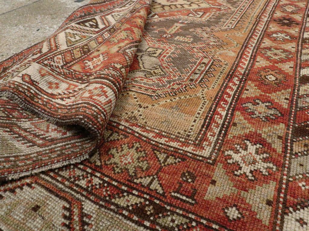 Antique Persian Afshar Rug, No.22414 - Staging