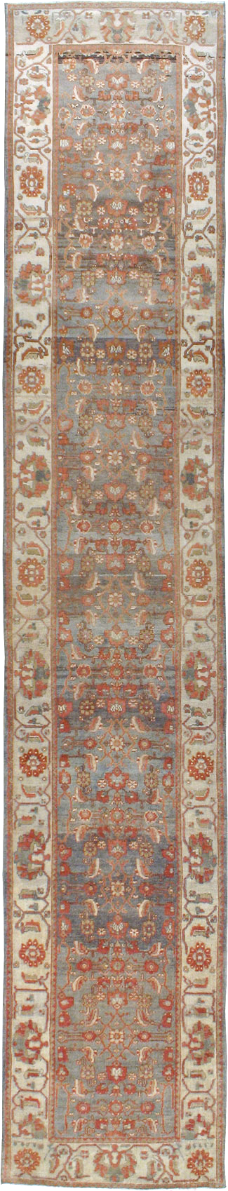 Vintage Persian Malayer Runner, No.22415 - Staging