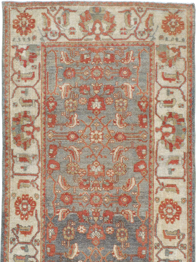 Vintage Persian Malayer Runner, No.22415 - Staging