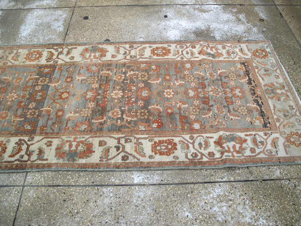 Vintage Persian Malayer Runner, No.22415 - Staging