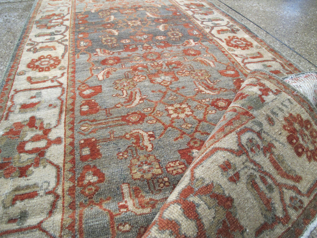 Vintage Persian Malayer Runner, No.22415 - Staging