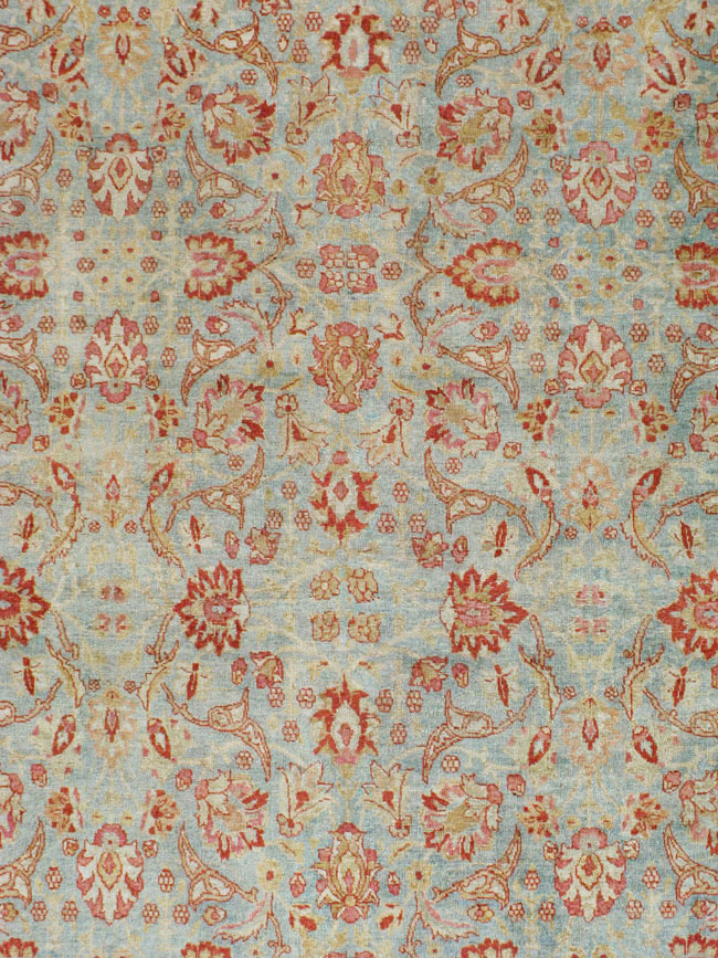 Antique Persian Tabriz Carpet, No.22416 - Staging