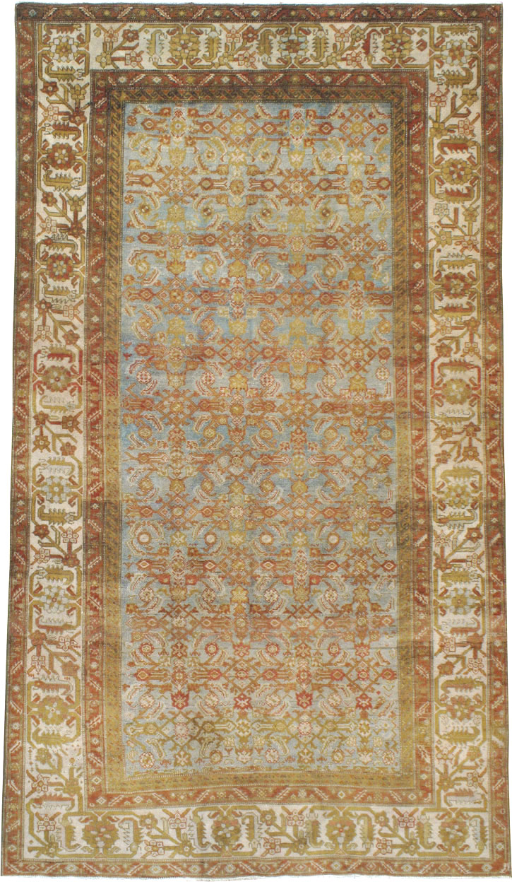 Vintage Persian Malayer Carpet, No.22421 - Staging
