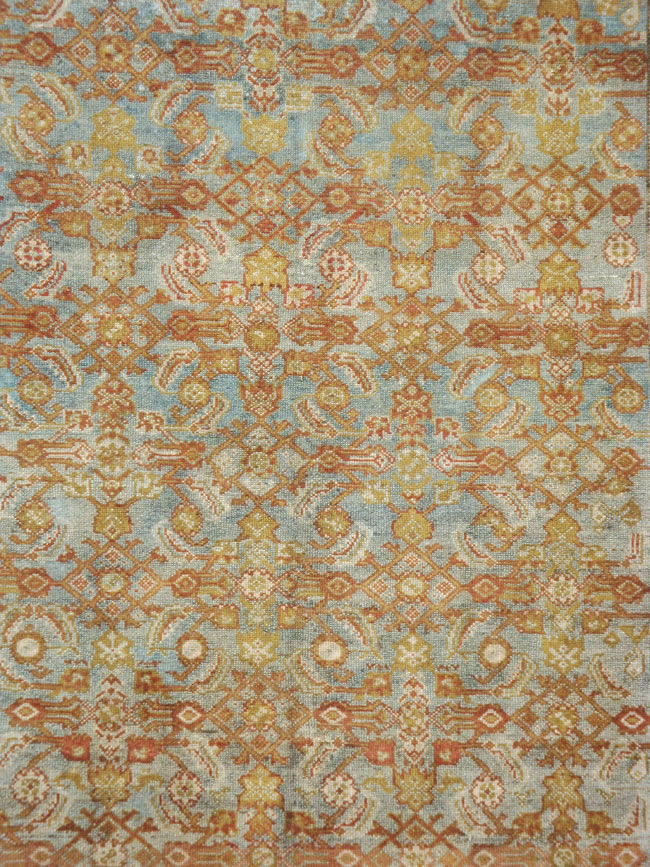 Vintage Persian Malayer Carpet, No.22421 - Staging