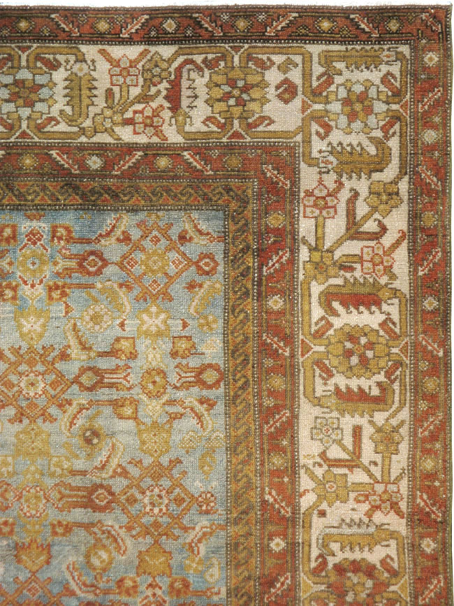 Vintage Persian Malayer Carpet, No.22421 - Staging