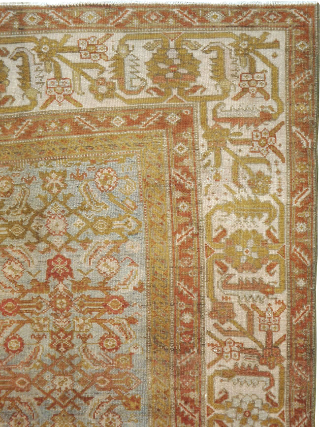 Vintage Persian Malayer Carpet, No.22421 - Staging