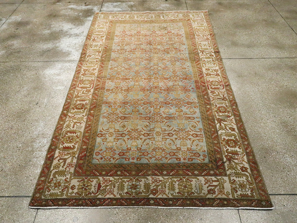 Vintage Persian Malayer Carpet, No.22421 - Staging