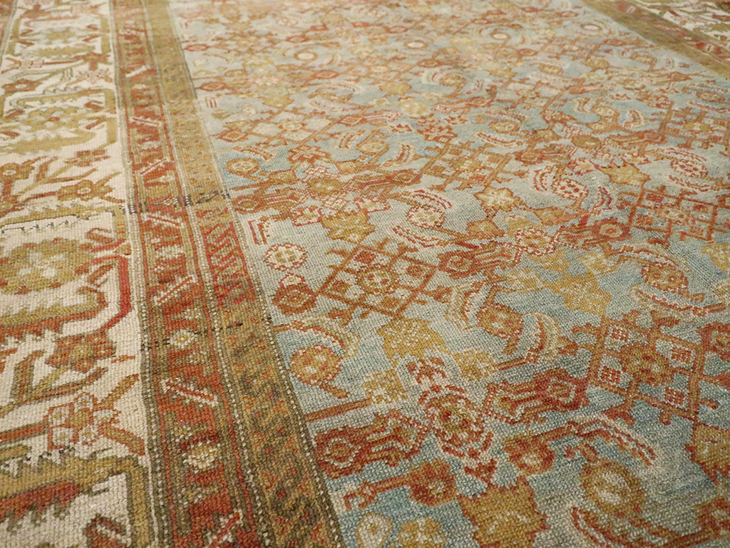 Vintage Persian Malayer Carpet, No.22421 - Staging