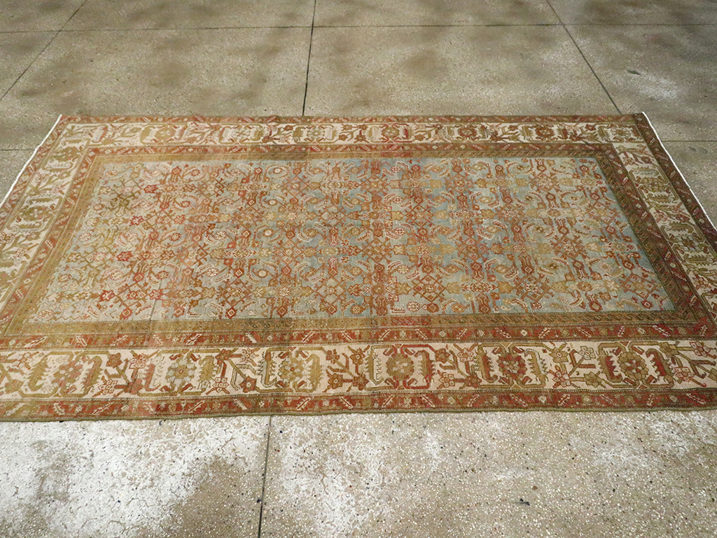 Vintage Persian Malayer Carpet, No.22421 - Staging