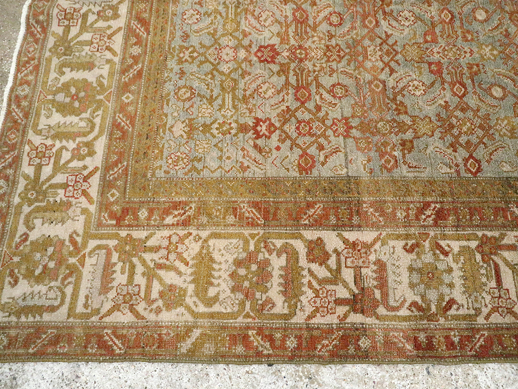Vintage Persian Malayer Carpet, No.22421 - Staging