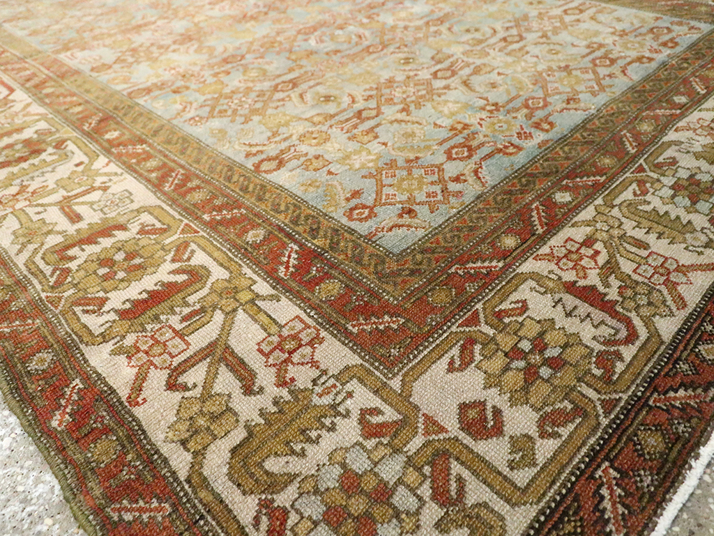 Vintage Persian Malayer Carpet, No.22421 - Staging
