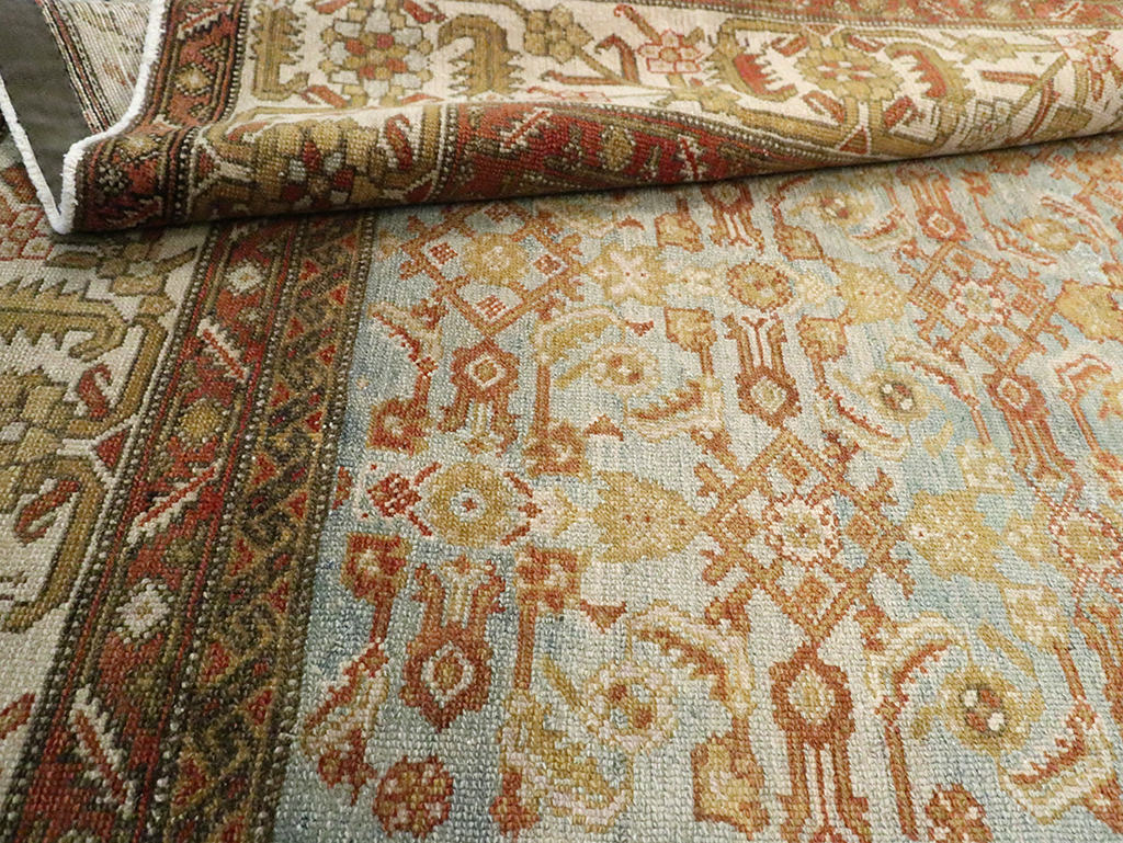 Vintage Persian Malayer Carpet, No.22421 - Staging