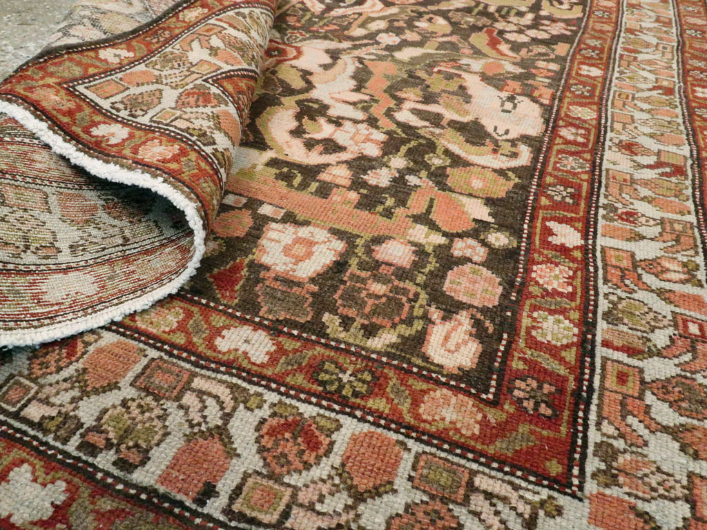 Vintage Persian Malayer Rug, No.22422 - Staging