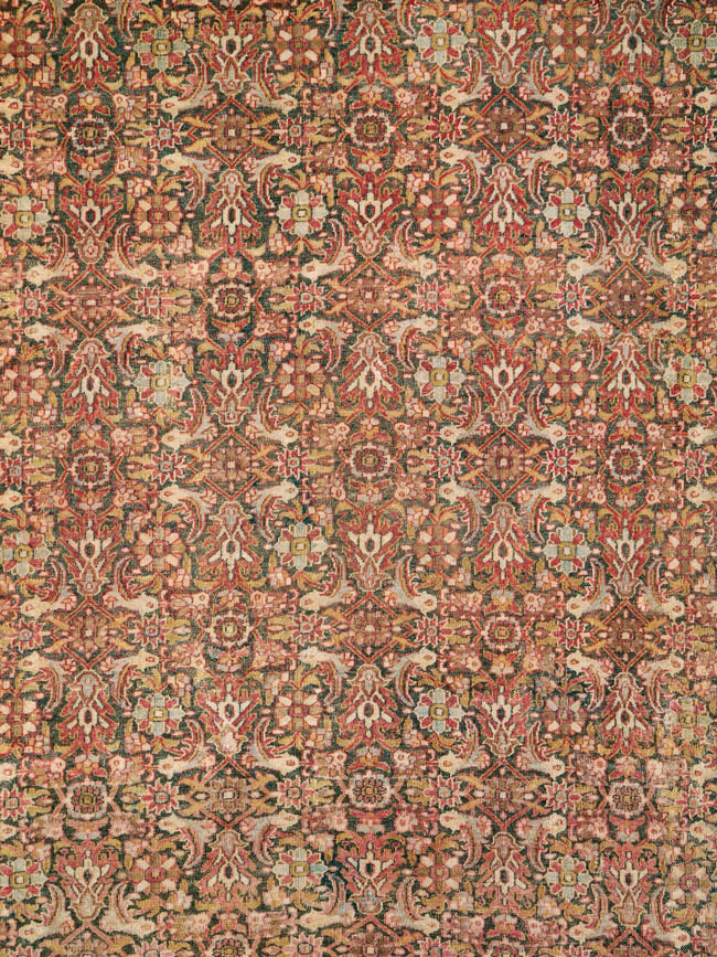 Antique Persian Khorassan Carpet, No.22424 - Staging