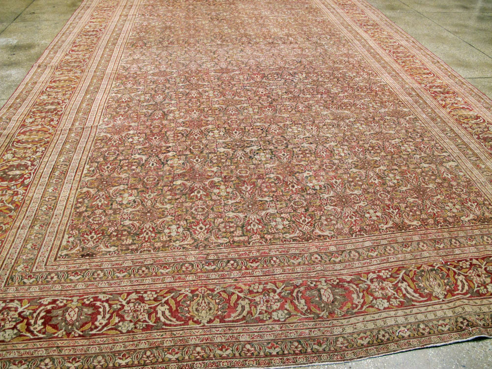 Antique Persian Khorassan Carpet, No.22424 - Staging