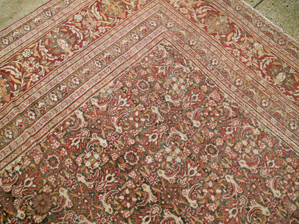 Antique Persian Khorassan Carpet, No.22424 - Staging