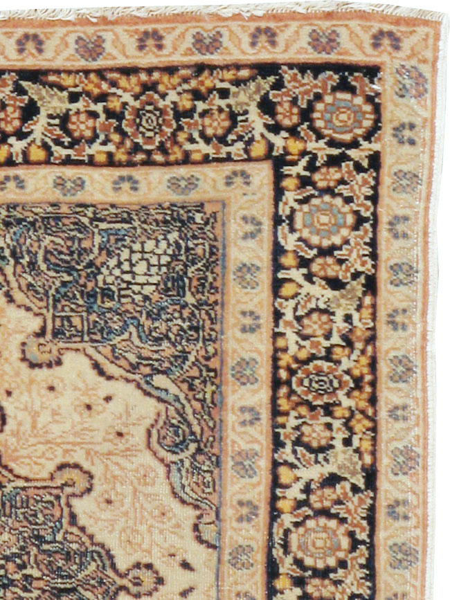 Antique Persian Tabriz Hagi Jalili Rug, No.22440 - Staging