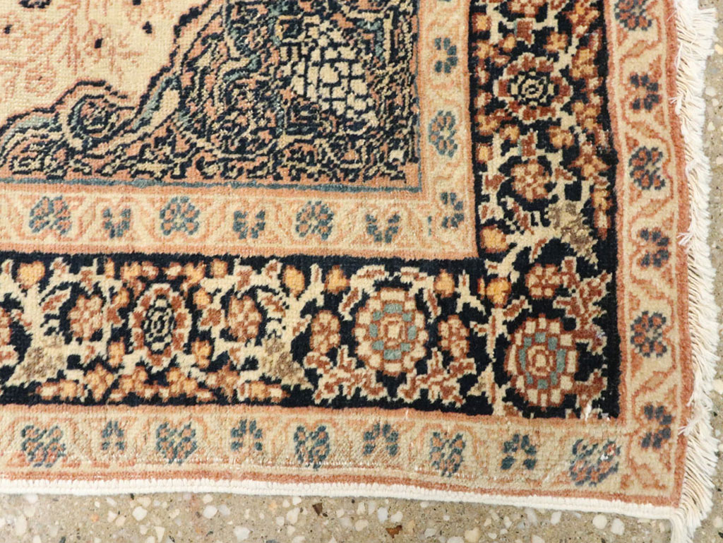Antique Persian Tabriz Hagi Jalili Rug, No.22440 - Staging