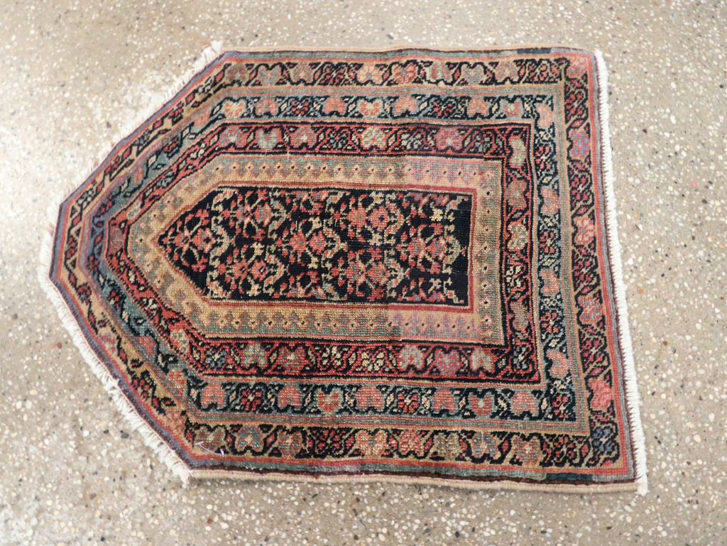 Antique Persian Bidjar Rug, No.22441 - Staging