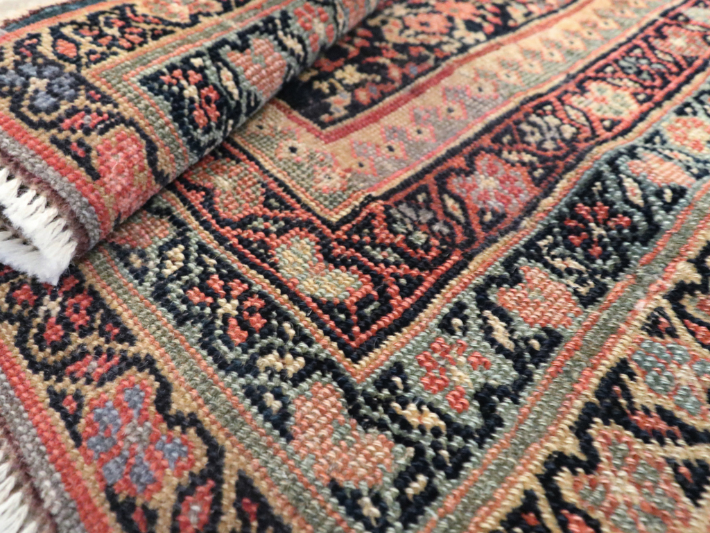 Antique Persian Bidjar Rug, No.22441 - Staging