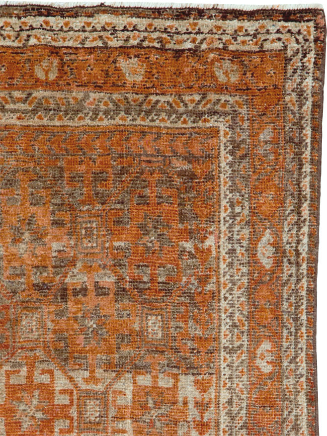 Vintage Persian Baluch Rug, No.22444 - Staging