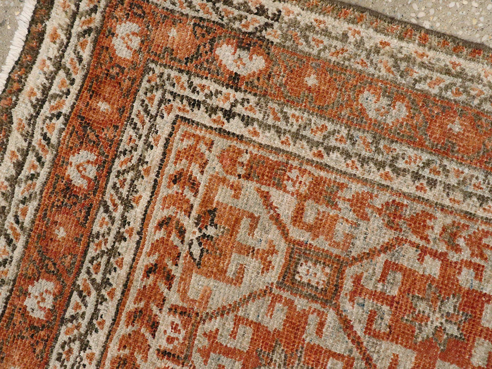 Vintage Persian Baluch Rug, No.22444 - Staging