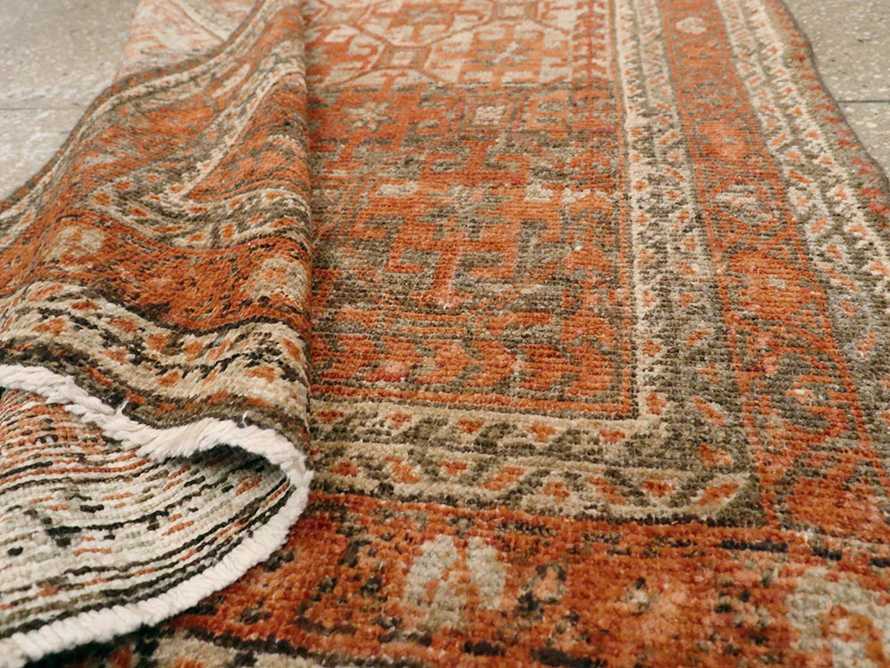 Vintage Persian Baluch Rug, No.22444 - Staging