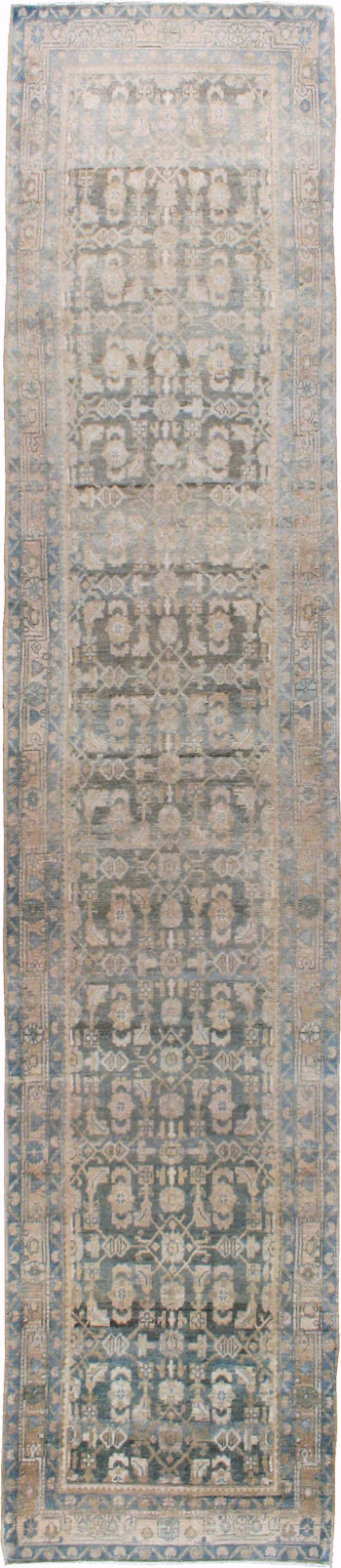 Vintage Persian Malayer Runner, No.22449 - Staging